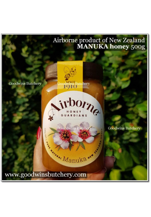 Honey madu Airborne MANUKA New Zealand 500g